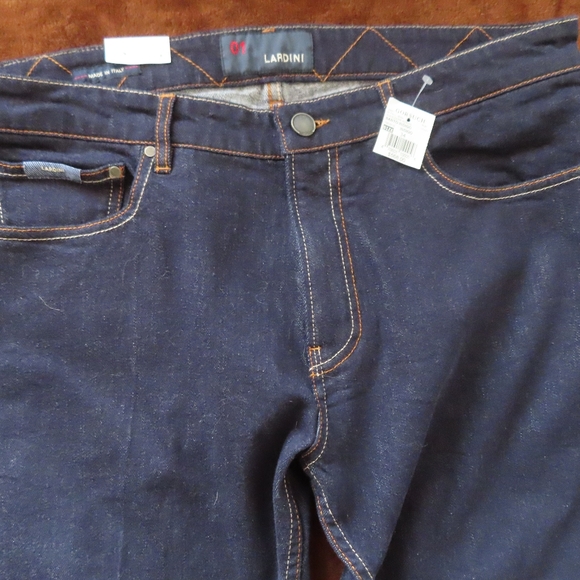 LARDINI Denim Pants santo Indigo(Denim) 34 $568 Euro NWT  (37x30.5) - Picture 3 of 11